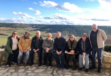 Mirador de los cultivos de Tierra de Campos 